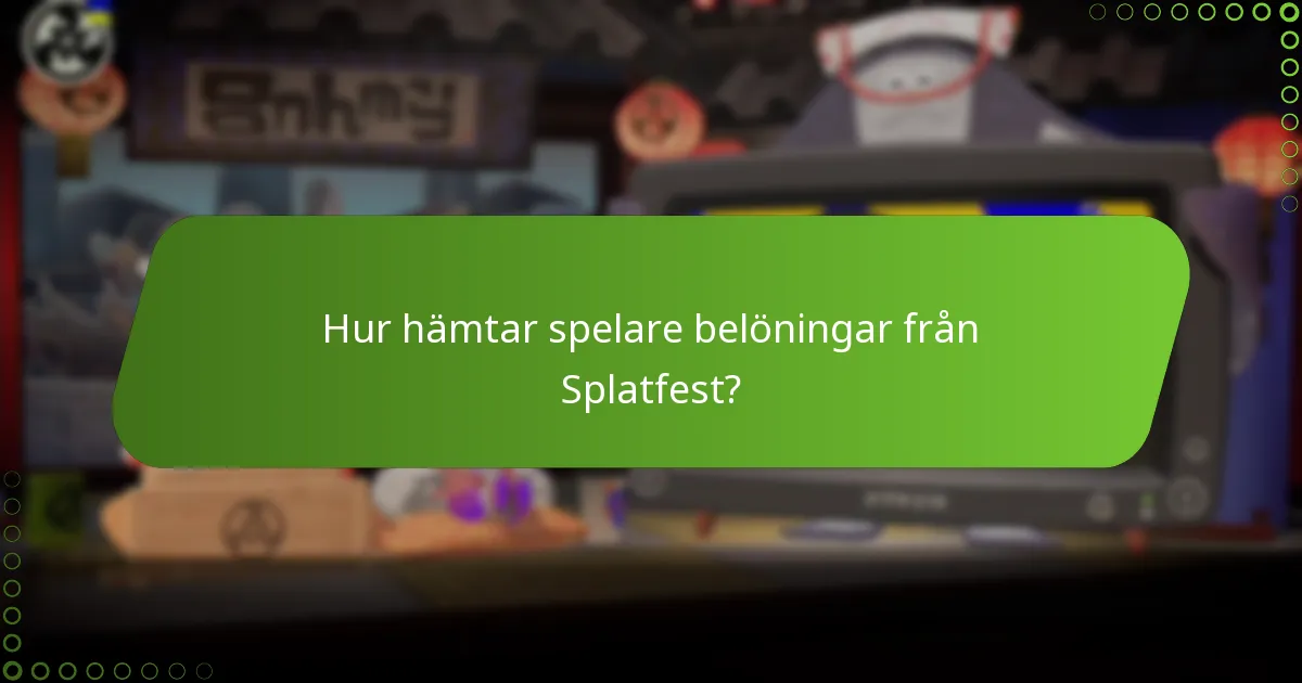 Hur kan spelare dela sina upplevelser från Splatfest?