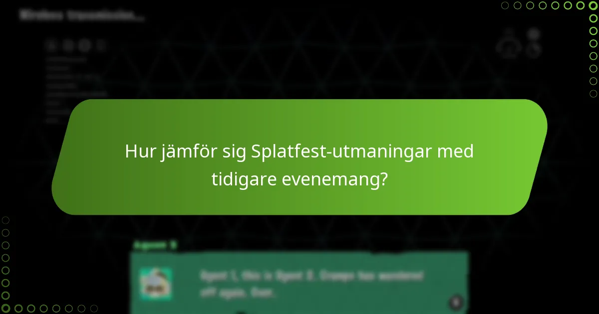 Hur slutför jag Splatfest-utmaningar effektivt?