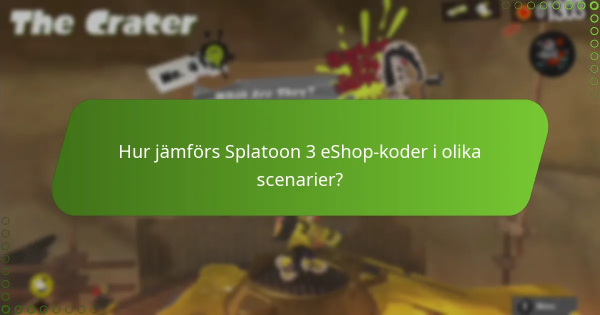 Hur skaffar jag Splatoon 3 eShop-koder?