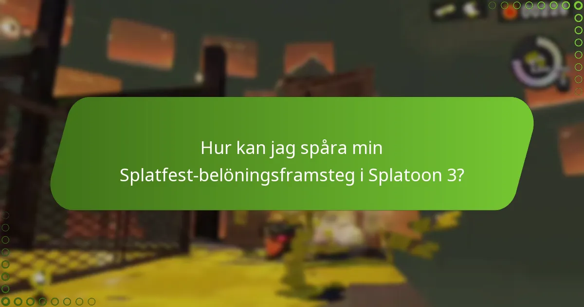 Vad är processen för att kontrollera min nuvarande Splatfest-status?