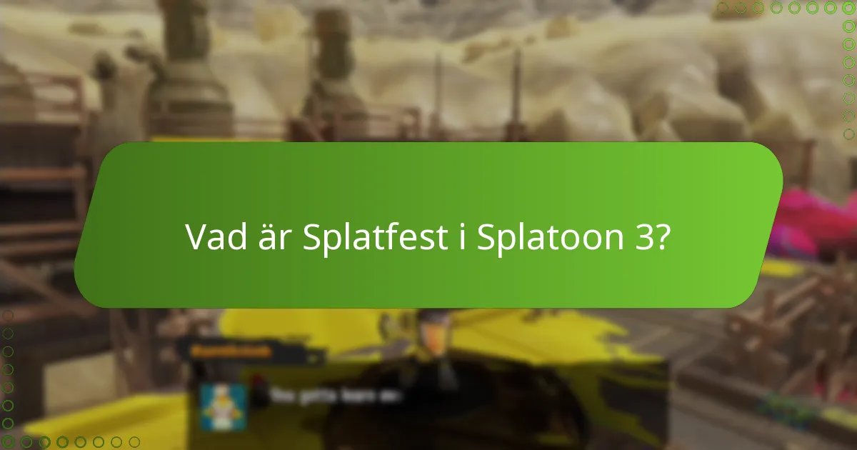 Vilka belöningar kan spelare tjäna under Splatfest?
