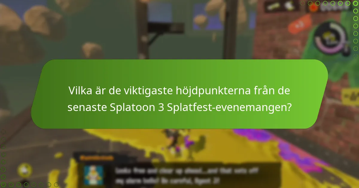 Vad kan spelare förvänta sig av framtida Splatfest-evenemang?