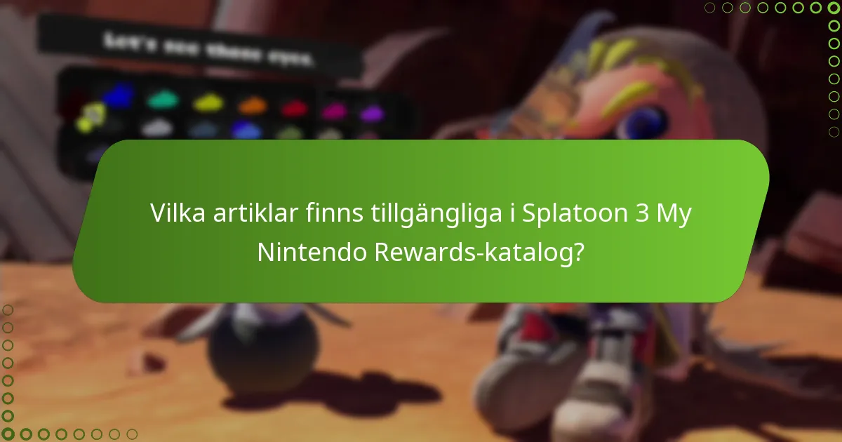 Vilka belöningar erbjuder bäst värde i Splatoon 3?