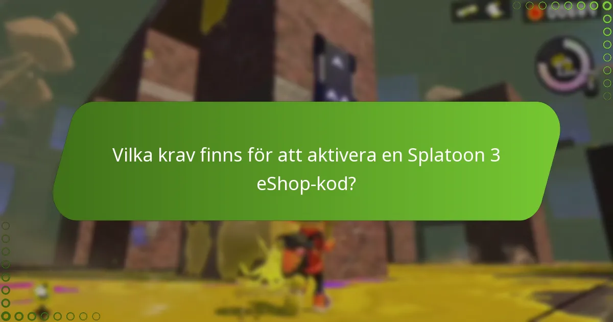 Var kan jag köpa Splatoon 3 eShop-koder?